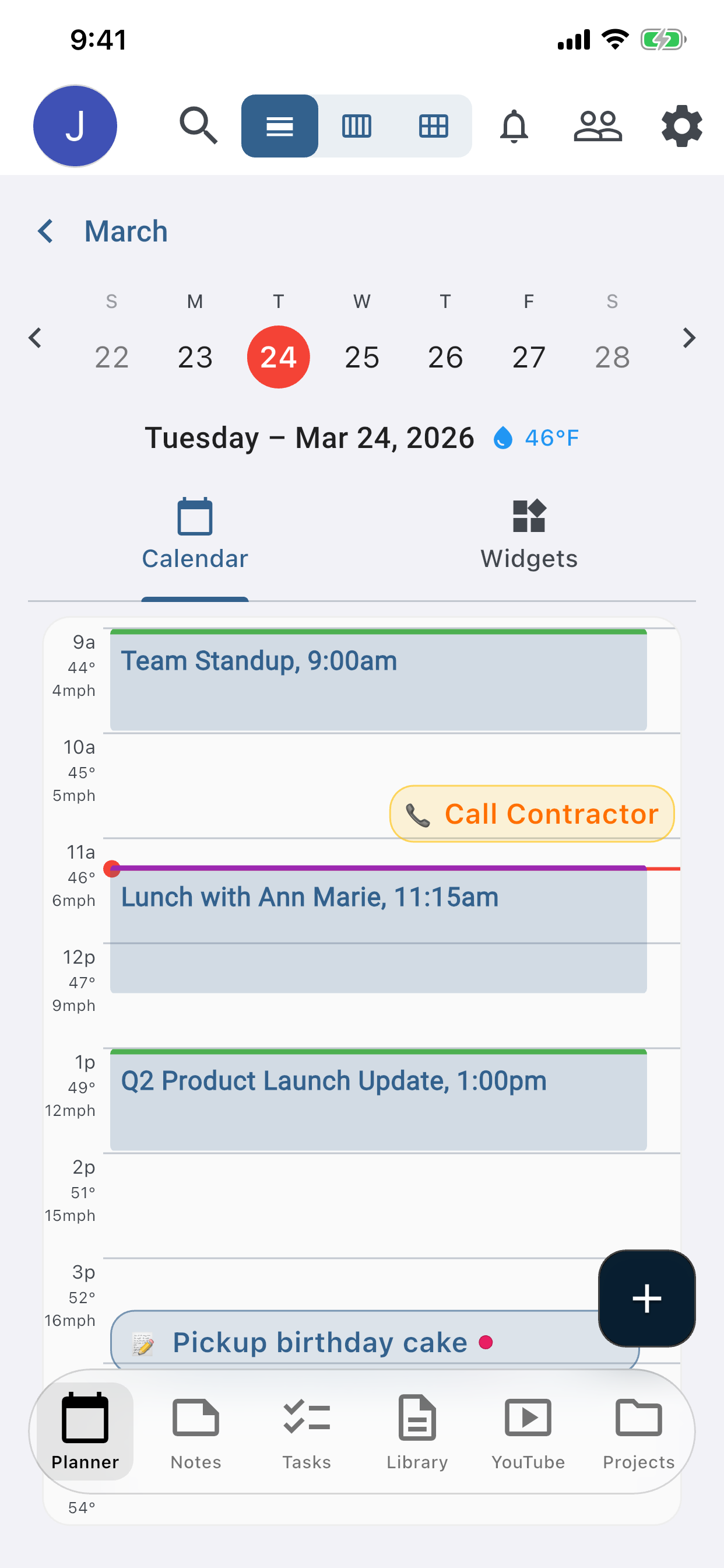 Focal Point App Screenshot
